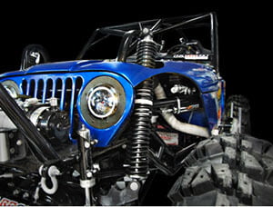 Protótipos se destacam <br>no off-road. Eles são sob medida. - offshox Jeep-Detalhe