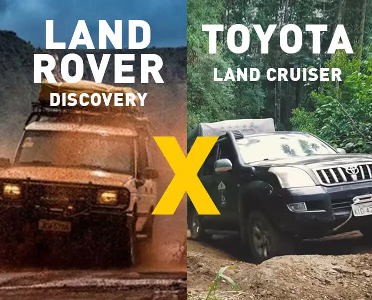 Land Rover Discovery 1 ou Land Cruiser Prado