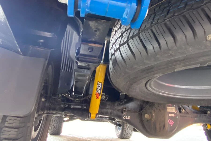 tipos de suspensão com OffShox