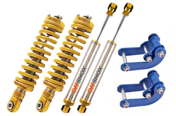 Kit Lift Amortecedor Regulável Offshox Fx6 Com Jumelo