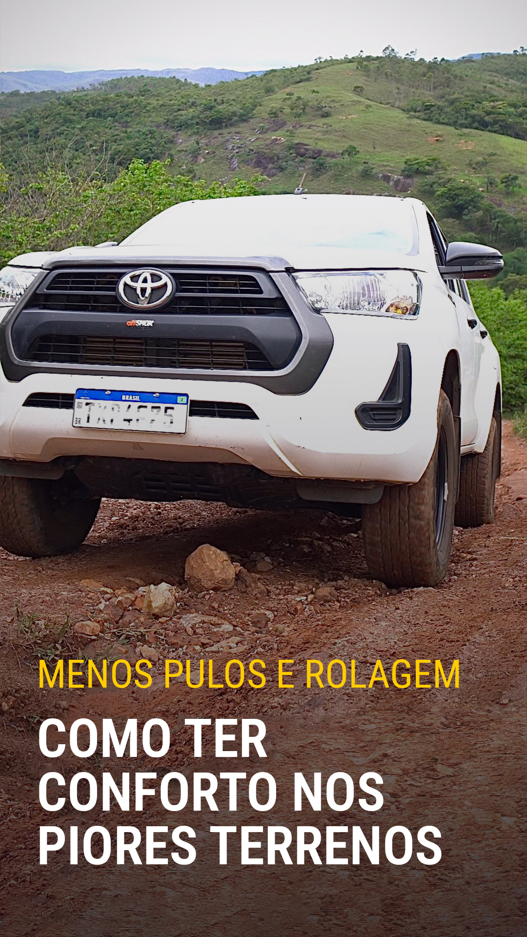 Hilux - offshox Offshox Na Hilux, Teste 1 — Conforto